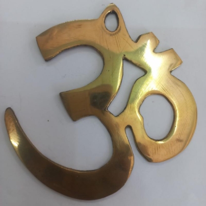 Brass Om Hanging